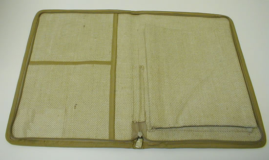 Inside a Jute Folder